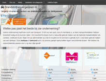 Tablet Screenshot of brandstofpasvergelijken.nl